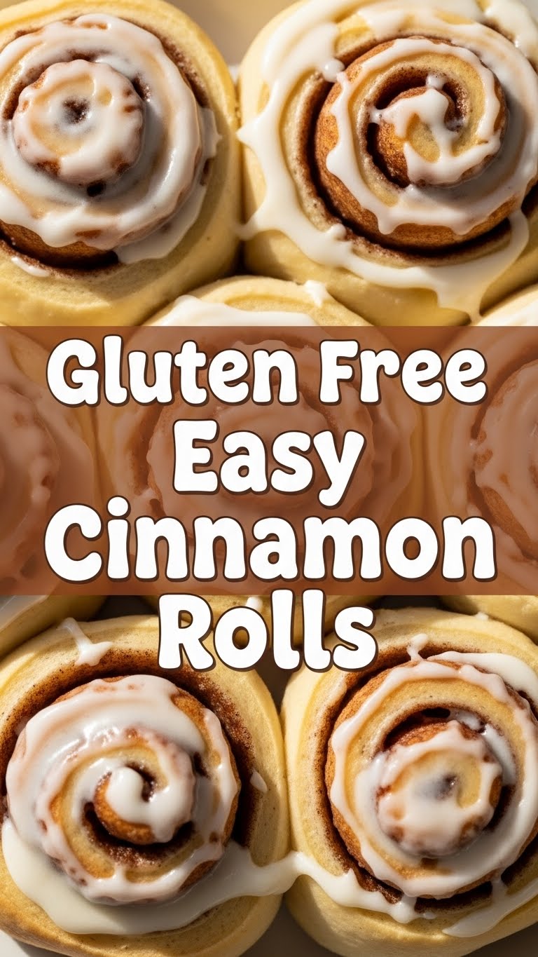 Gluten Free Easy Cinnamon Rolls