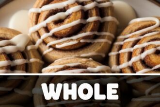 Whole Wheat Flour Cinnamon Rolls