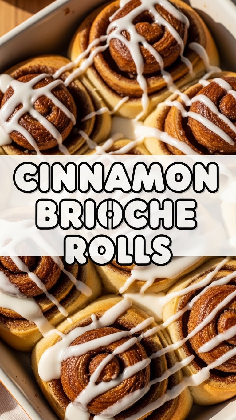 Cinnamon Brioche Rolls