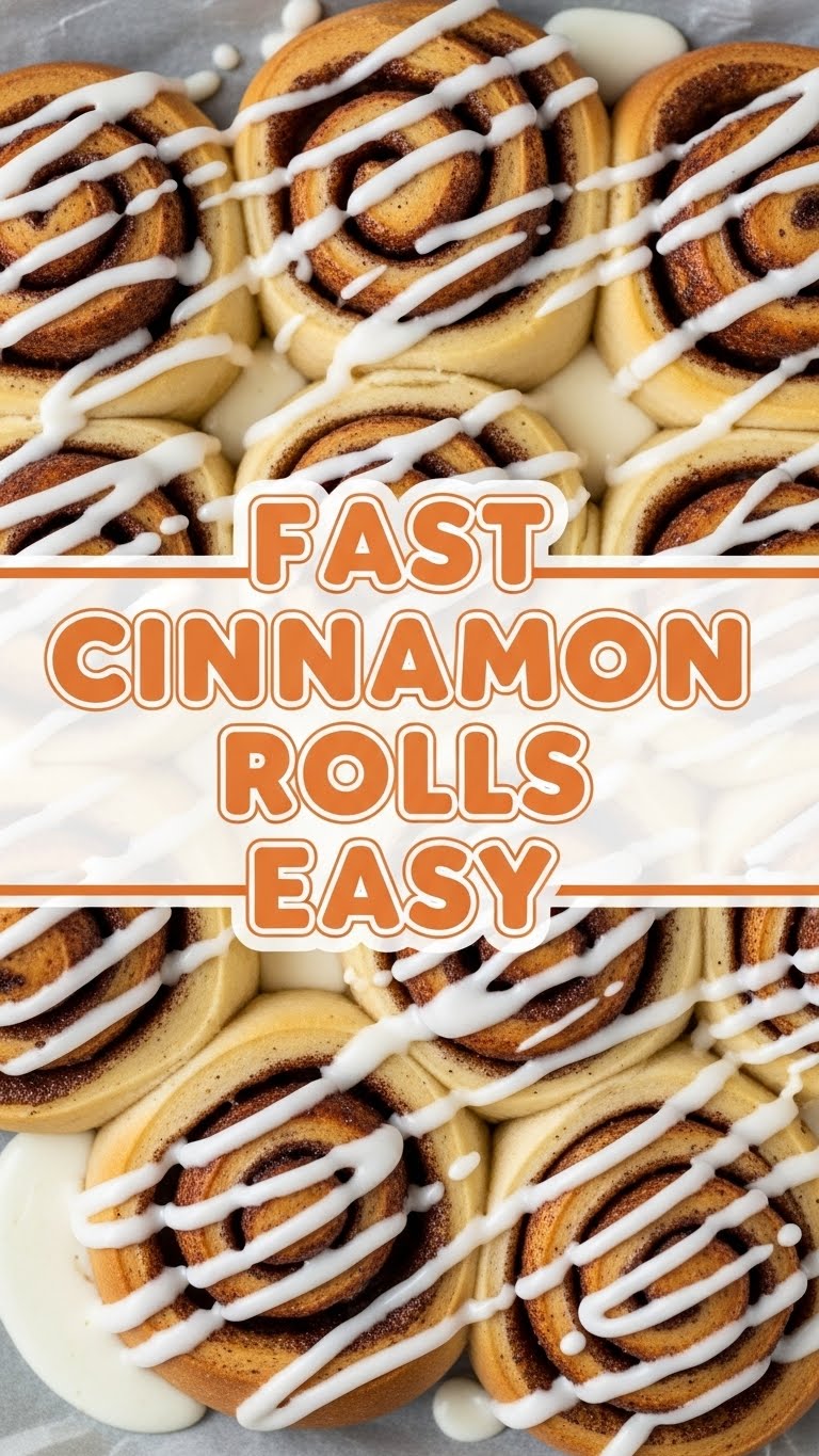 Fast Cinnamon Rolls Easy