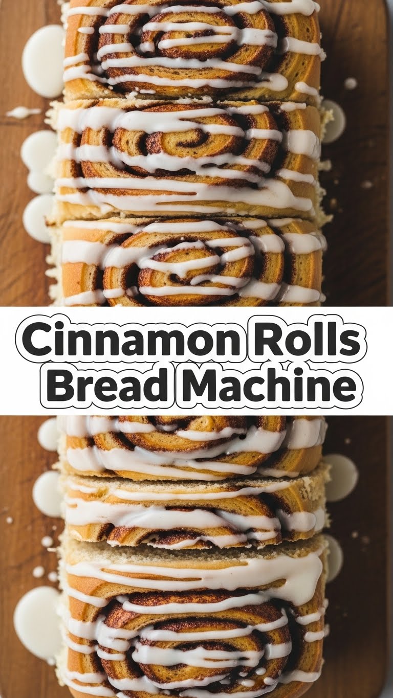 Bread Machine Cinnamon Rolls