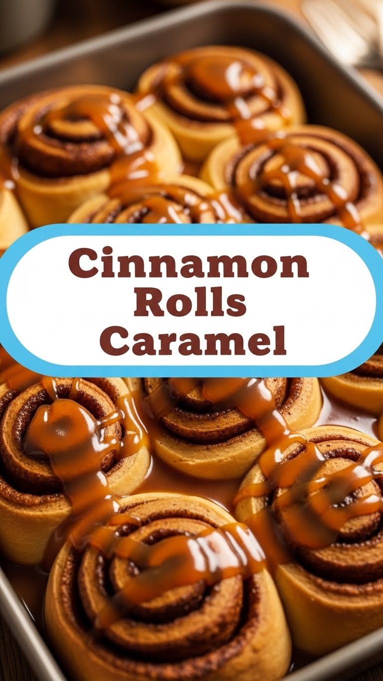 Cinnamon Rolls Caramel