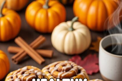 Healthy Pumpkin Cinnamon Rolls