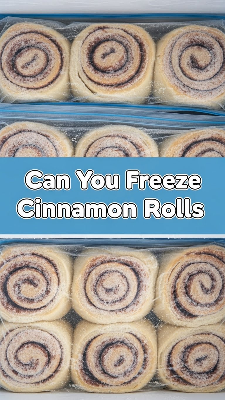 Can You Freeze Cinnamon Rolls