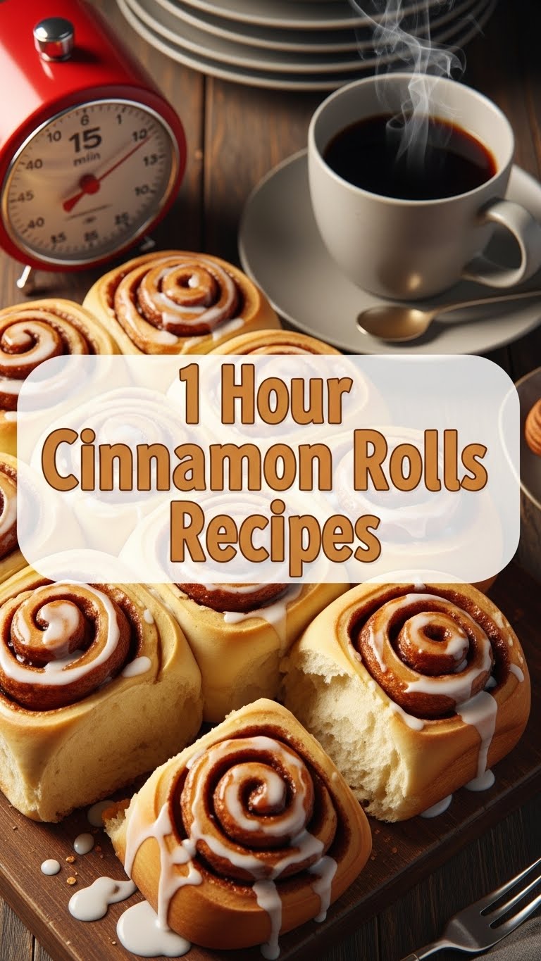 1 Hour Cinnamon Rolls Recipes