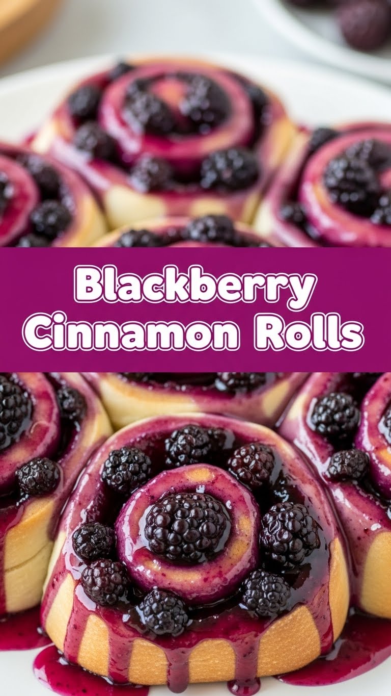 Blackberry Cinnamon Rolls