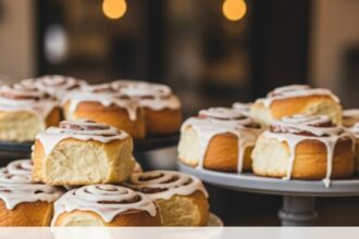 Cinnamon Rolls Display