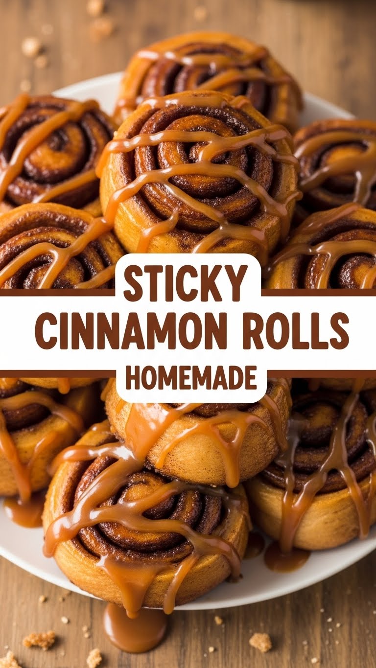 Sticky Cinnamon Rolls Homemade