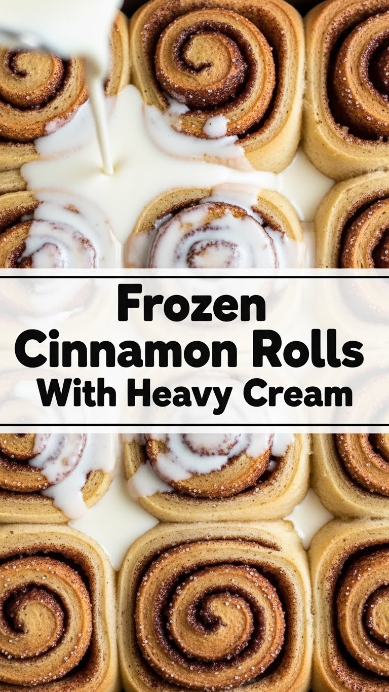 Frozen Cinnamon Rolls With Heavy Cream