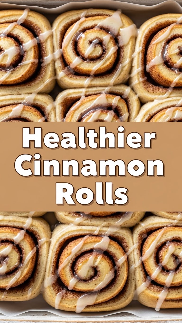 Healthier Cinnamon Rolls