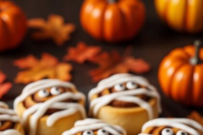 Mummy Cinnamon Rolls
