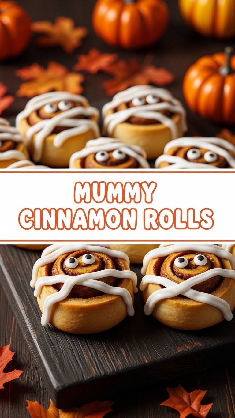 Mummy Cinnamon Rolls