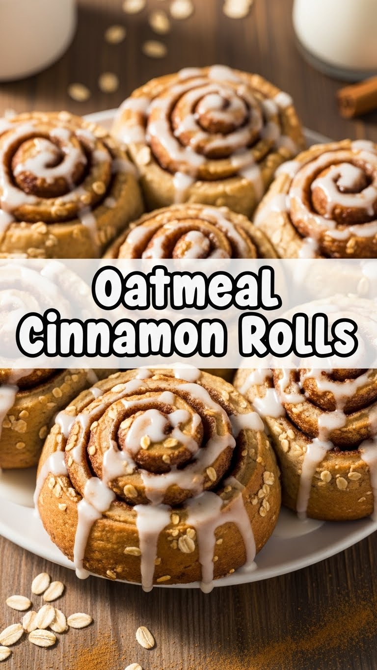 Oatmeal Cinnamon Rolls