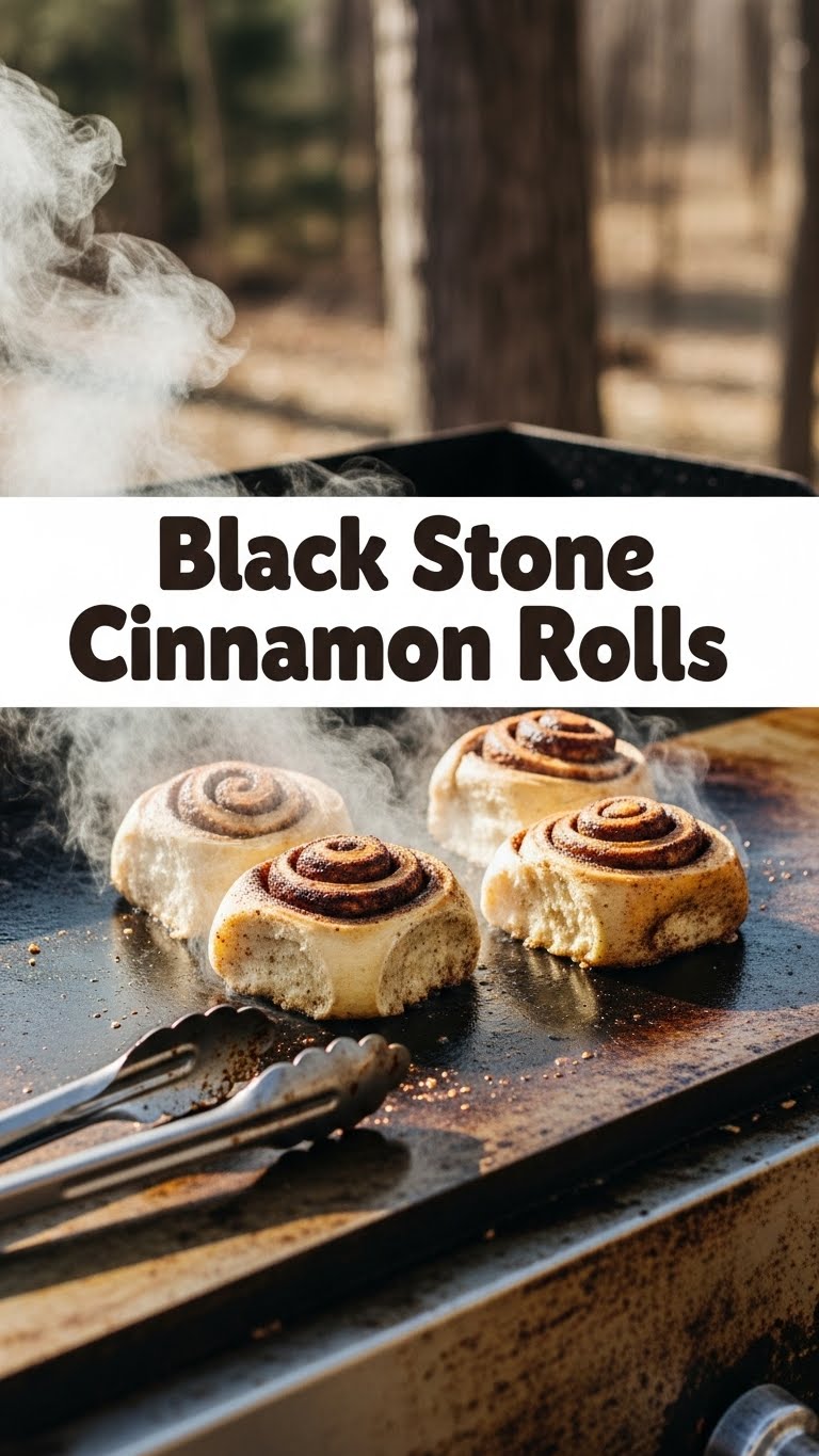 Black Stone Cinnamon Rolls