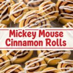 Mickey Mouse Cinnamon Rolls