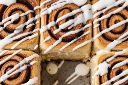 Sheet Pan Cinnamon Rolls