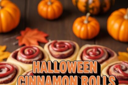 Halloween Cinnamon Rolls Guts