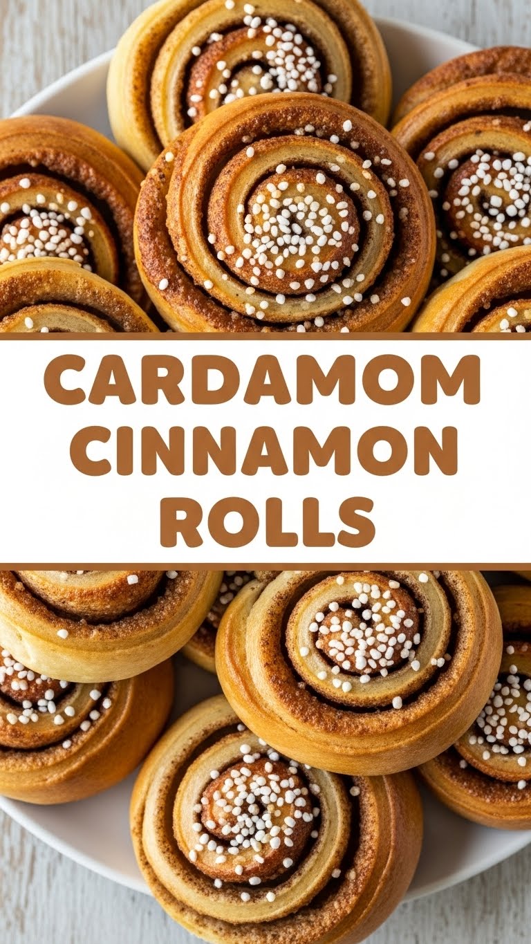 Cardamom Cinnamon Rolls