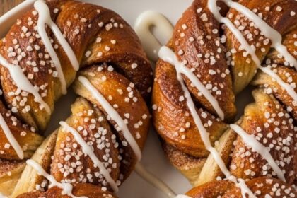 Pretzel Cinnamon Rolls