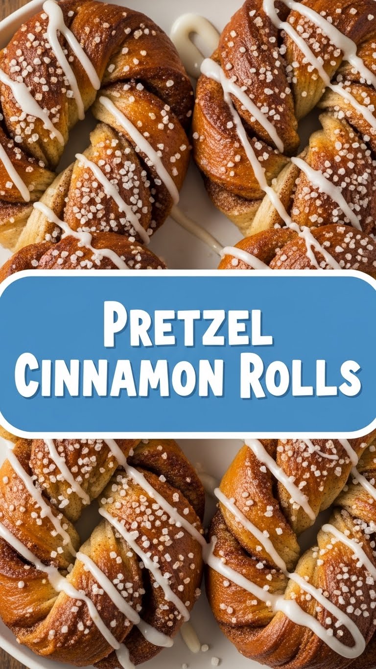 Pretzel Cinnamon Rolls