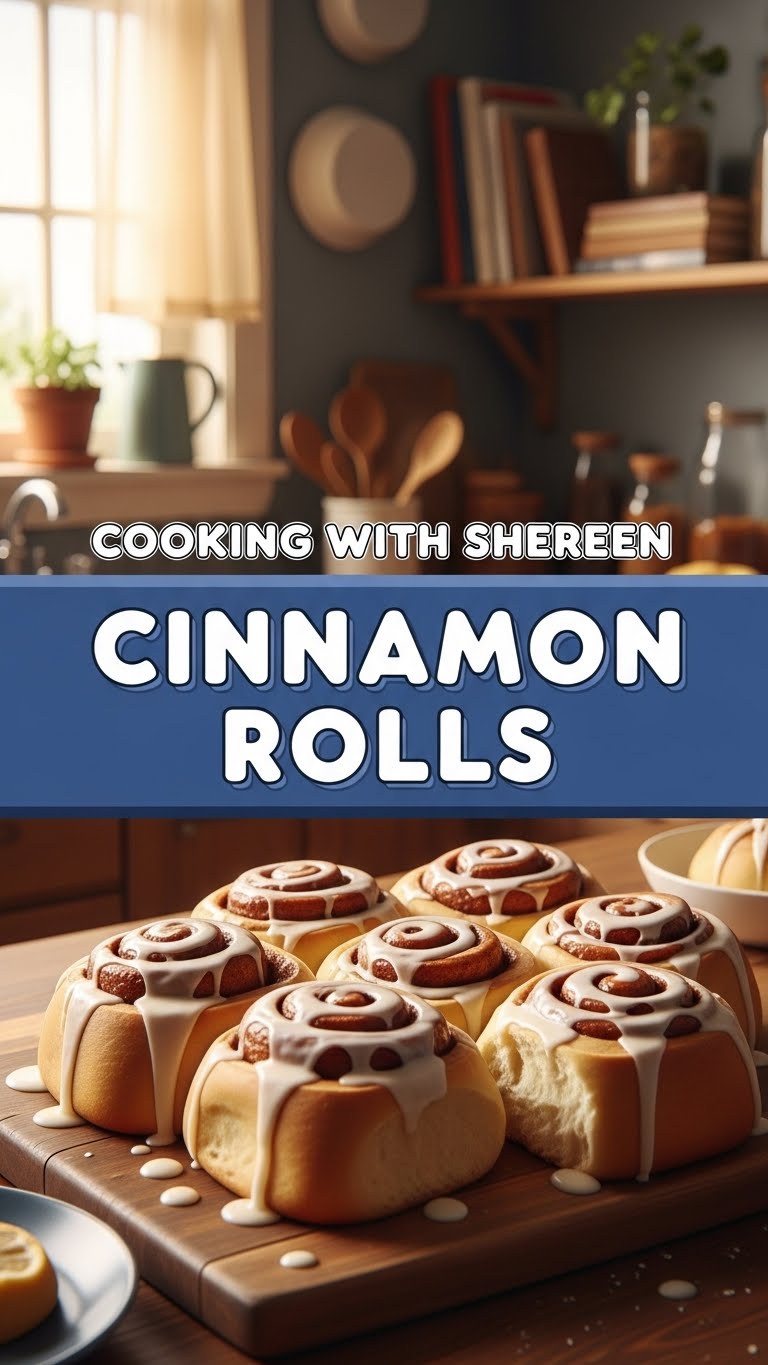 Cooking With Shereen Cinnamon Rolls