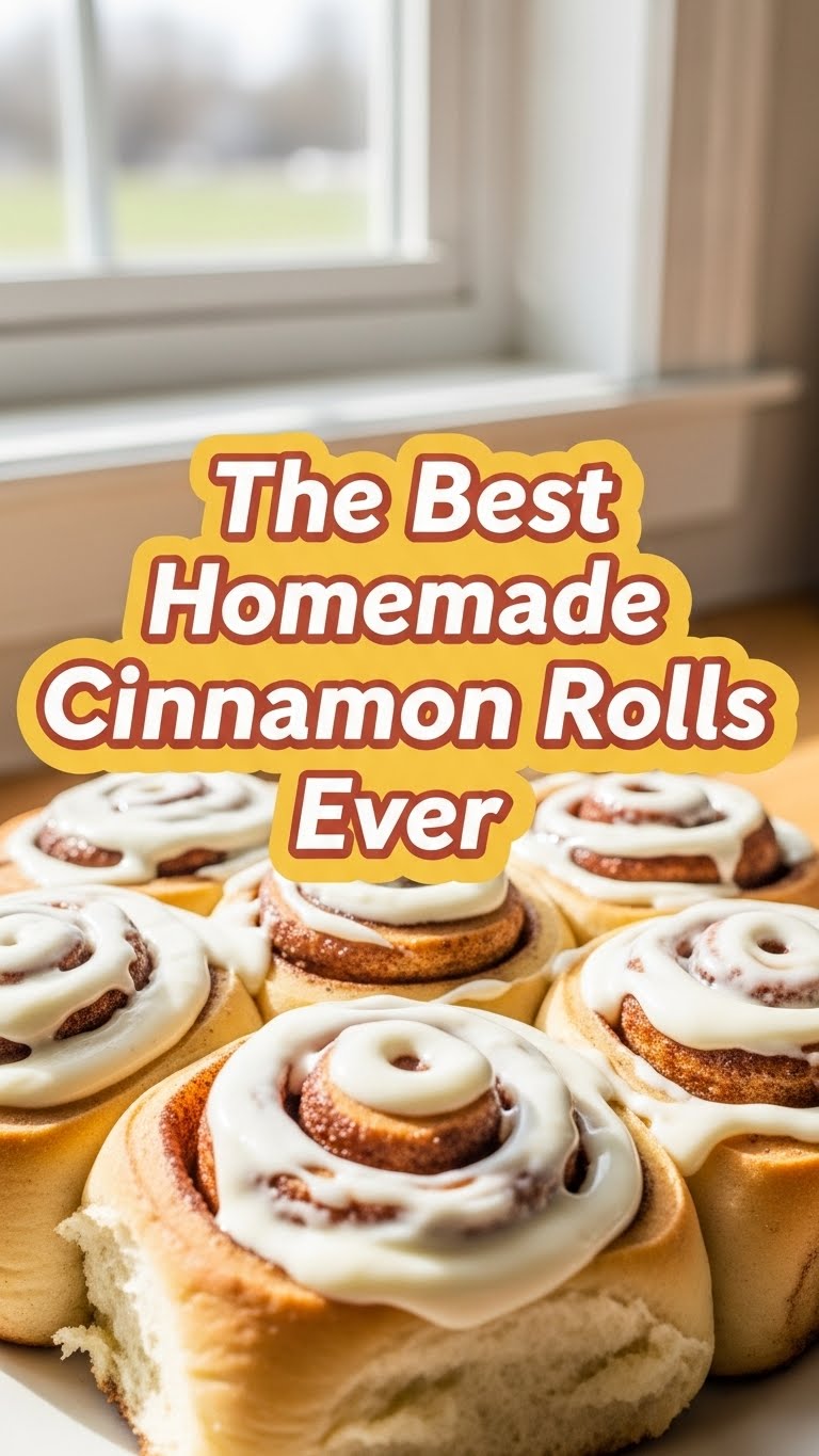 The Best Homemade Cinnamon Rolls Ever
