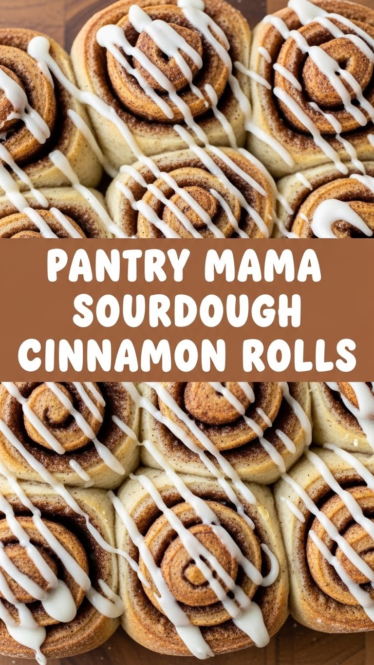 Pantry Mama Sourdough Cinnamon Rolls