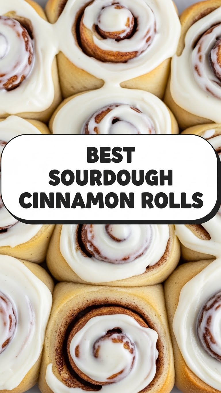 Best Sourdough Cinnamon Rolls