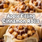 Apple Filling Cinnamon Rolls