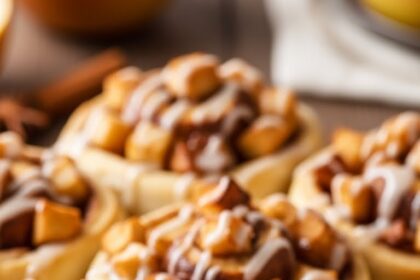 Apple Filling Cinnamon Rolls