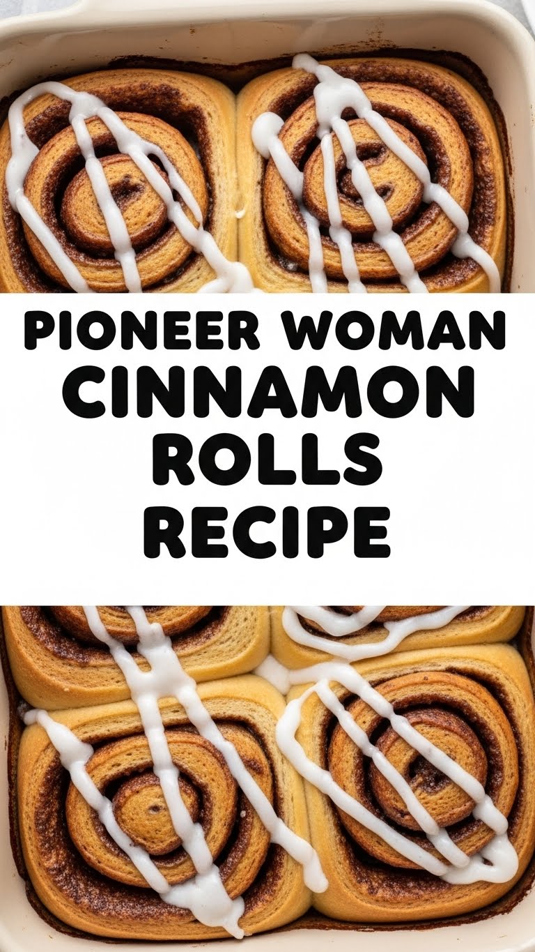 Pioneer Woman Cinnamon Rolls Recipe