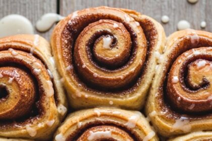 Einkorn Flour Cinnamon Rolls