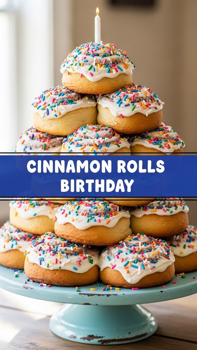 Cinnamon Rolls Birthday