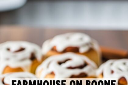 Farmhouse On Boone Sourdough Cinnamon Rolls