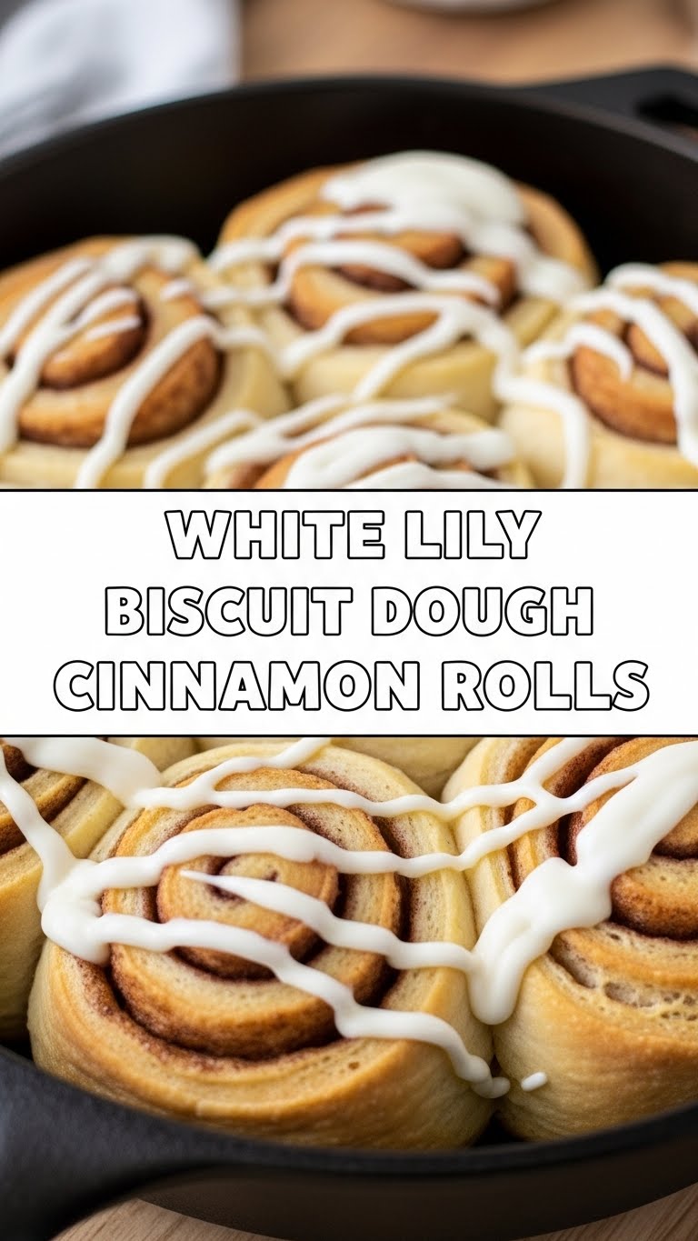 White Lily Biscuit Dough Cinnamon Rolls
