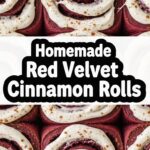 Homemade Red Velvet Cinnamon Rolls