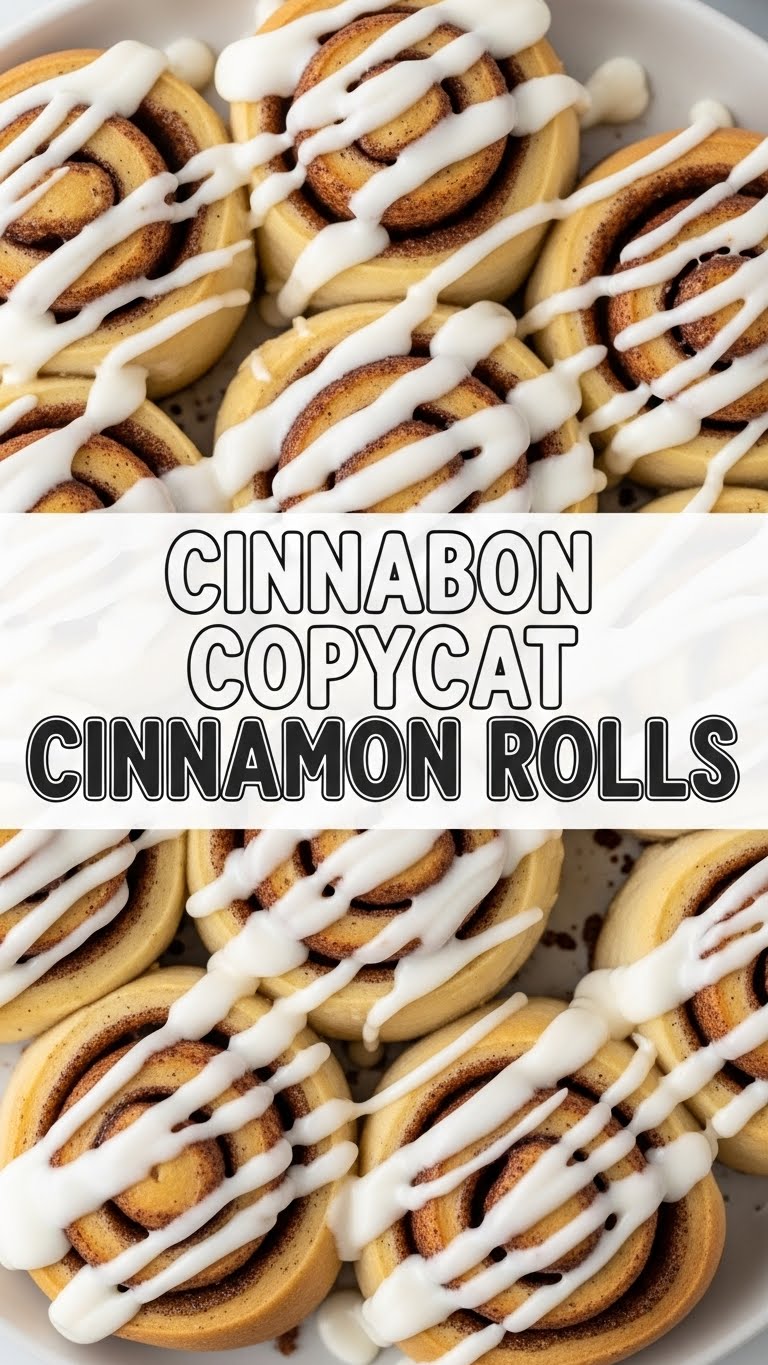 Cinnabon Copycat Cinnamon Rolls