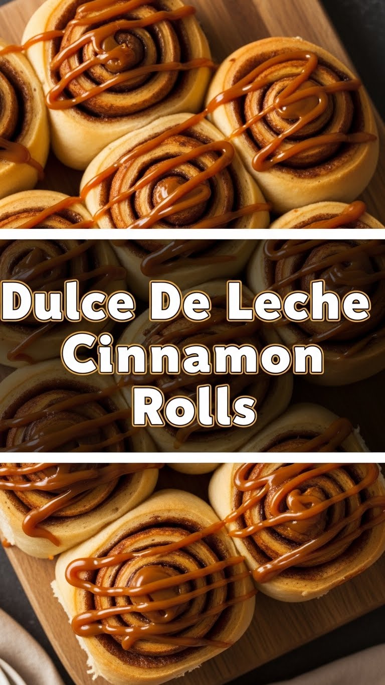 Dulce De Leche Cinnamon Rolls