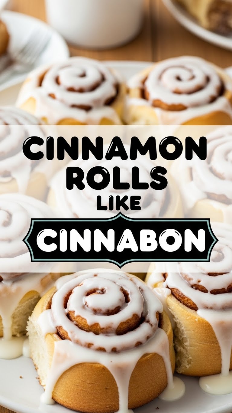 Cinnamon Rolls Like Cinnabon