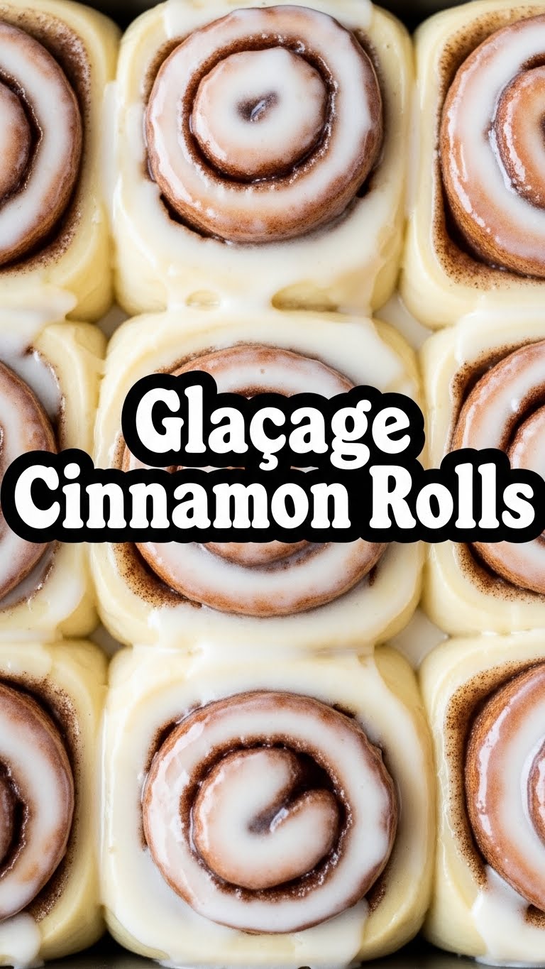 Glaã§Age Cinnamon Rolls