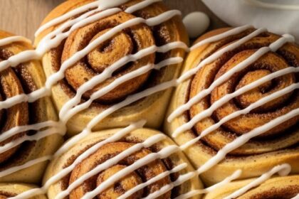Homemade Sourdough Cinnamon Rolls