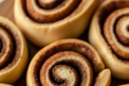 Cinnamon Rolls With Bread