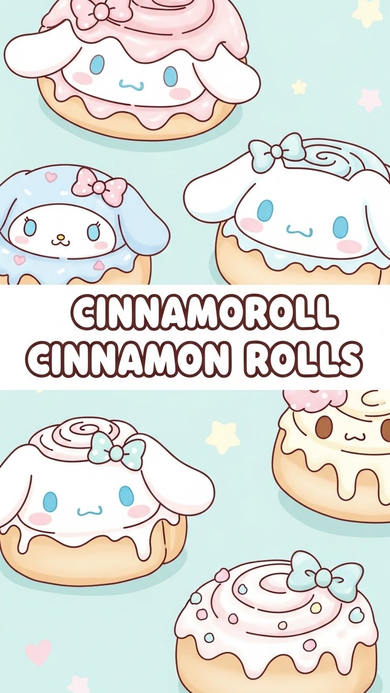 Cinnamoroll Cinnamon Rolls