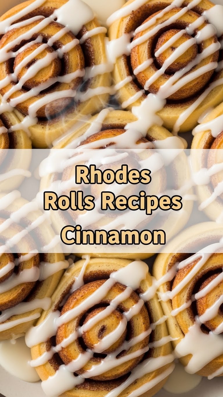 Rhodes Rolls Recipes Cinnamon
