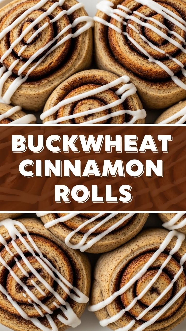 Buckwheat Cinnamon Rolls