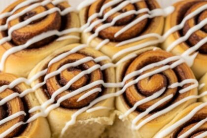 Potato Flake Sourdough Cinnamon Rolls