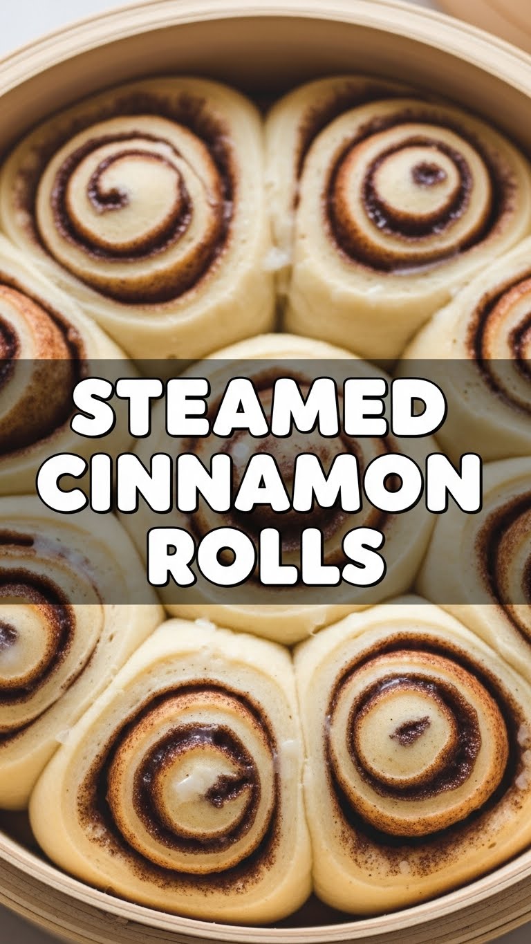 Steamed Cinnamon Rolls