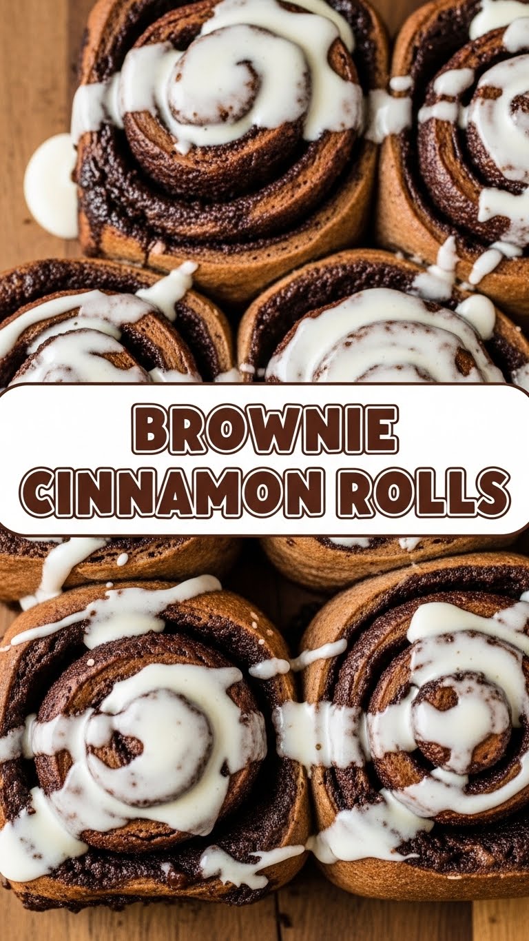 Brownie Cinnamon Rolls