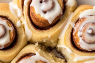 Cinnamon Rolls With Pudding