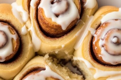 Cinnamon Rolls With Pudding
